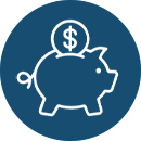 Finanzierung Wohnung: Sparschwein